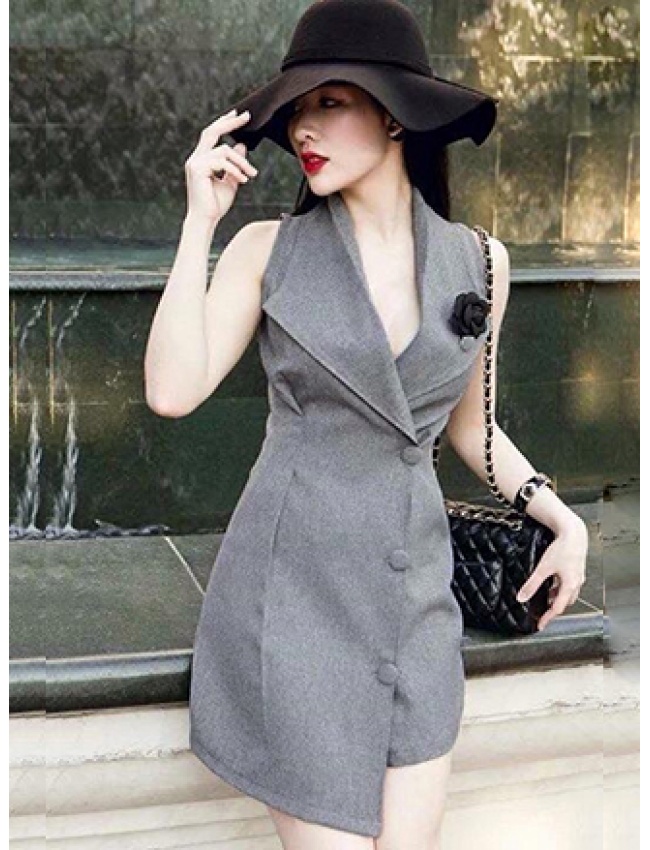Đầm giả vest cực độc - 57
