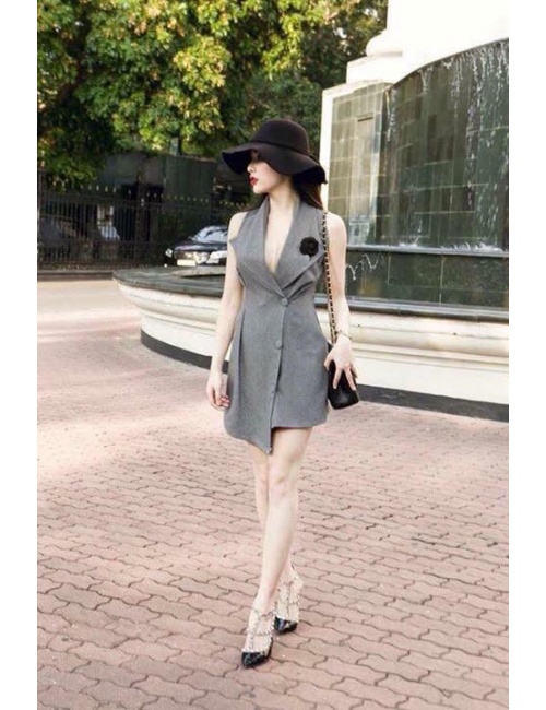 Đầm giả vest cực độc - 57 — ảnh 2 Đầm giả vest cực độc - 57, ảnh 2